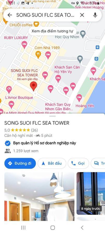 Song Suoi Flc Seatower - Seaview Apartment Quy Nhon Exterior foto